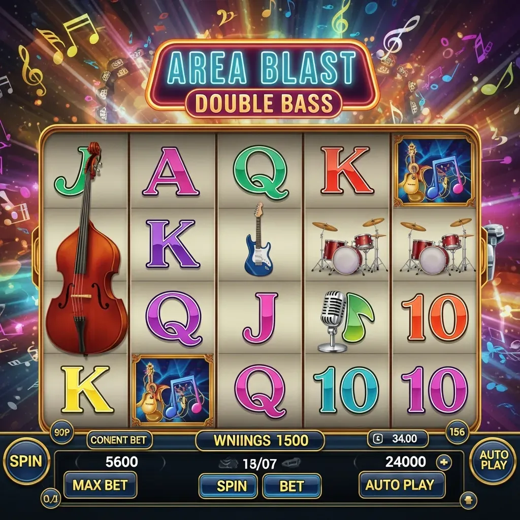 Area Blast Double Bass Area Blast Double Bass music-themed online slot game